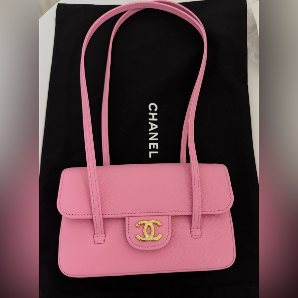 NWT Chanel SS26 preppy coco pink SLG - Picture 2 of 7